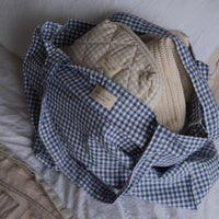 sac fourre tout vichy et pochette vichy