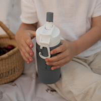 Bouteille d'eau en silicone 450 ml