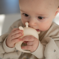 Mitaines de dentition en silicone – Girafe