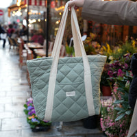 Quilted everyday tote