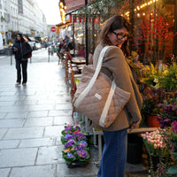 Quilted everyday tote