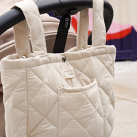 sac organisateur poussette creme