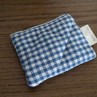 Porte-monnaie matelassé en coton