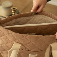 Quilted everyday tote