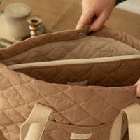 Quilted everyday tote