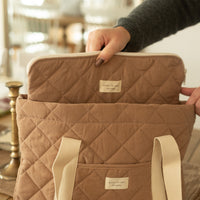 Quilted everyday tote