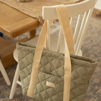 Quilted everyday tote