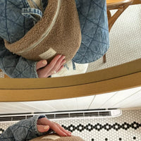 Sac banane en sherpa