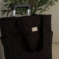 Convertible backpack attached to suitcase