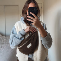 sac banane sherpa teddy style automne