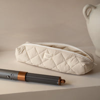 Long Quilted Pouch for Hair Styling Tools
