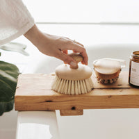 brosse en bois pour massage à sec