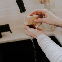 Brosse à ongle en bois écologique