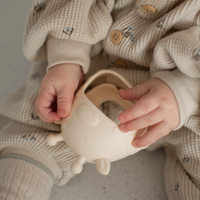 Mitaines de dentition en silicone – Girafe