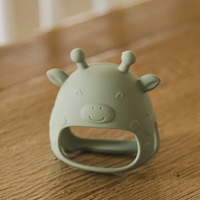 Mitaines de dentition en silicone – Girafe