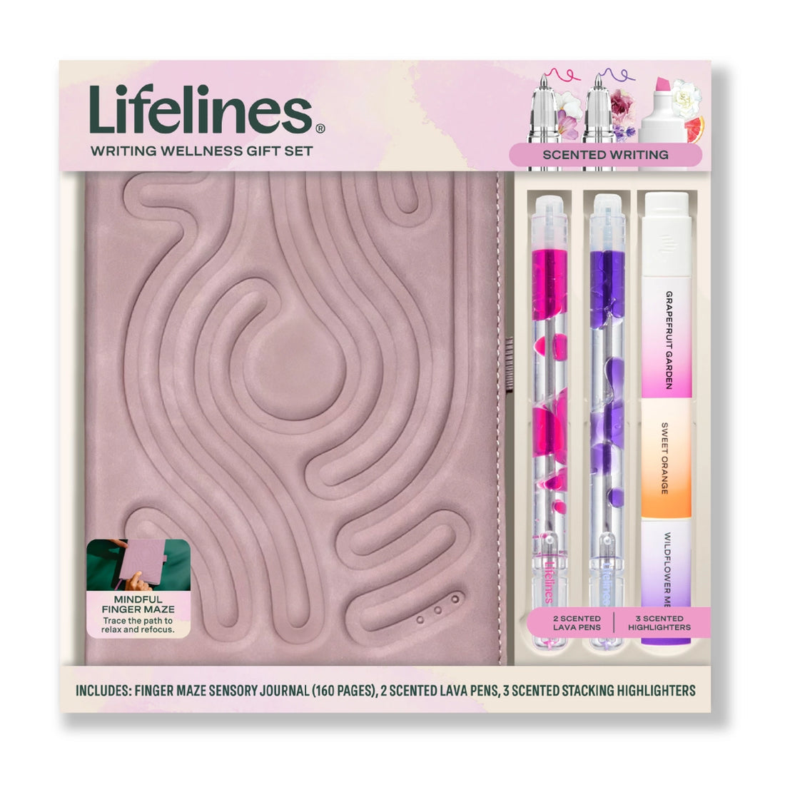 Coffret d’écriture bien-être et stylos parfumés