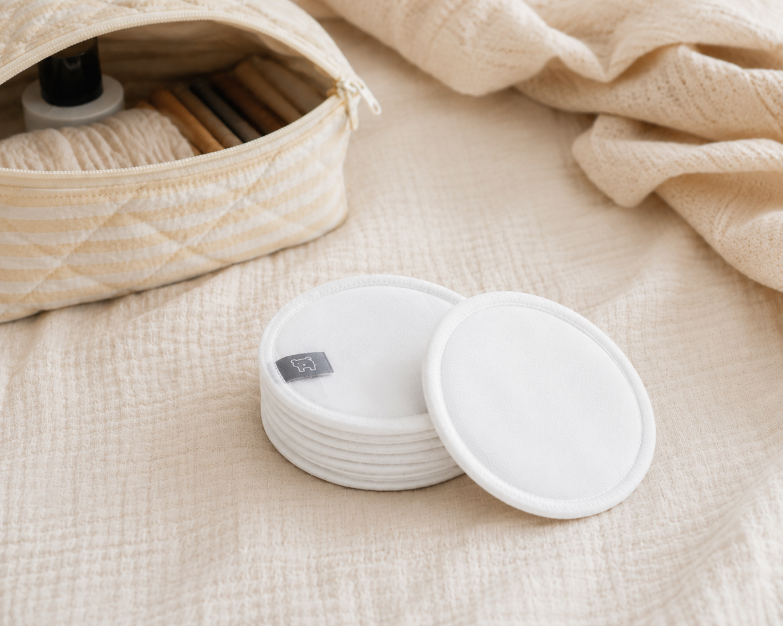 Compresses d’allaitement lavables – Paquet de 10