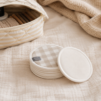 Compresses d’allaitement lavables – Paquet de 10