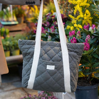 Quilted everyday tote