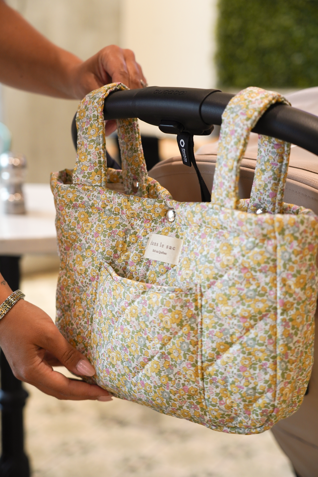 sac organisateur poussette liberty mimosa