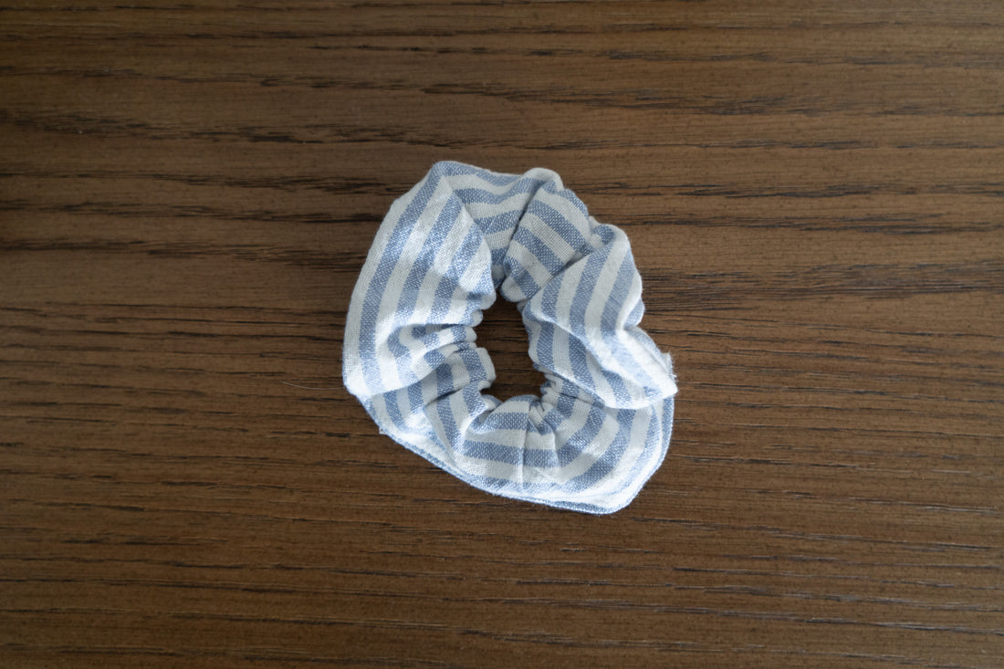 Chouchou en tissu recyclé