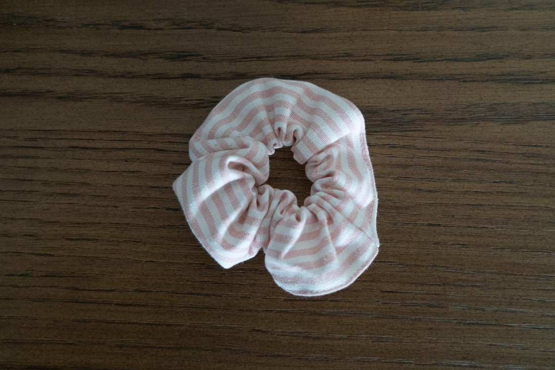 Chouchou en tissu recyclé