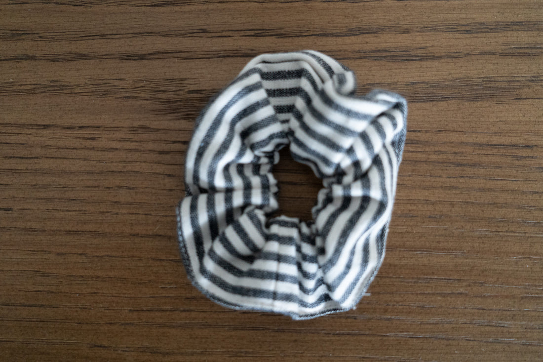 Chouchou en tissu recyclé