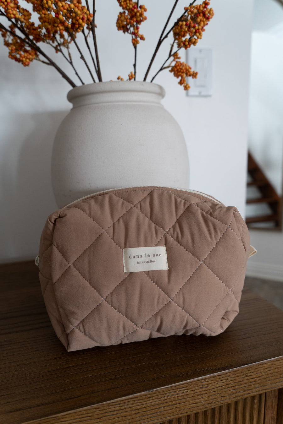 Grande pochette matelassée