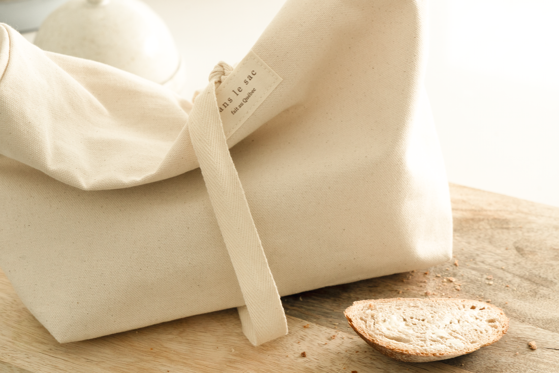 Sac à pain réutilisable - pour pain frais & boulangerie