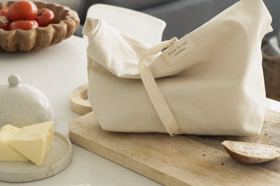 Sac à pain réutilisable - pour pain frais & boulangerie