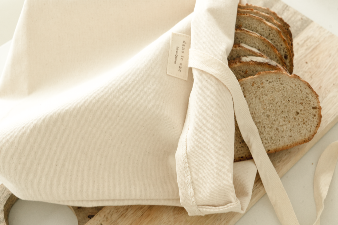 Sac à pain réutilisable - pour pain frais & boulangerie