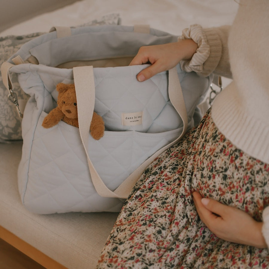 Complete MAMA set - Diaper bag + changing mat + pouch