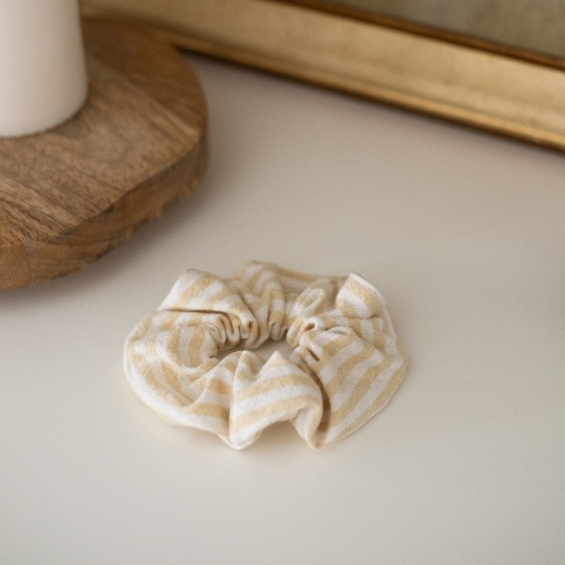 Chouchou en tissu recyclé