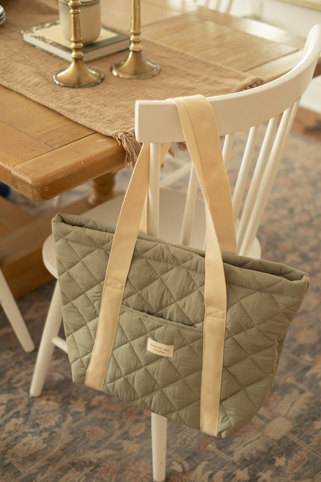 Fourre-tout matelassé pour le quotidien