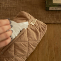 Étui à lingettes matelassé