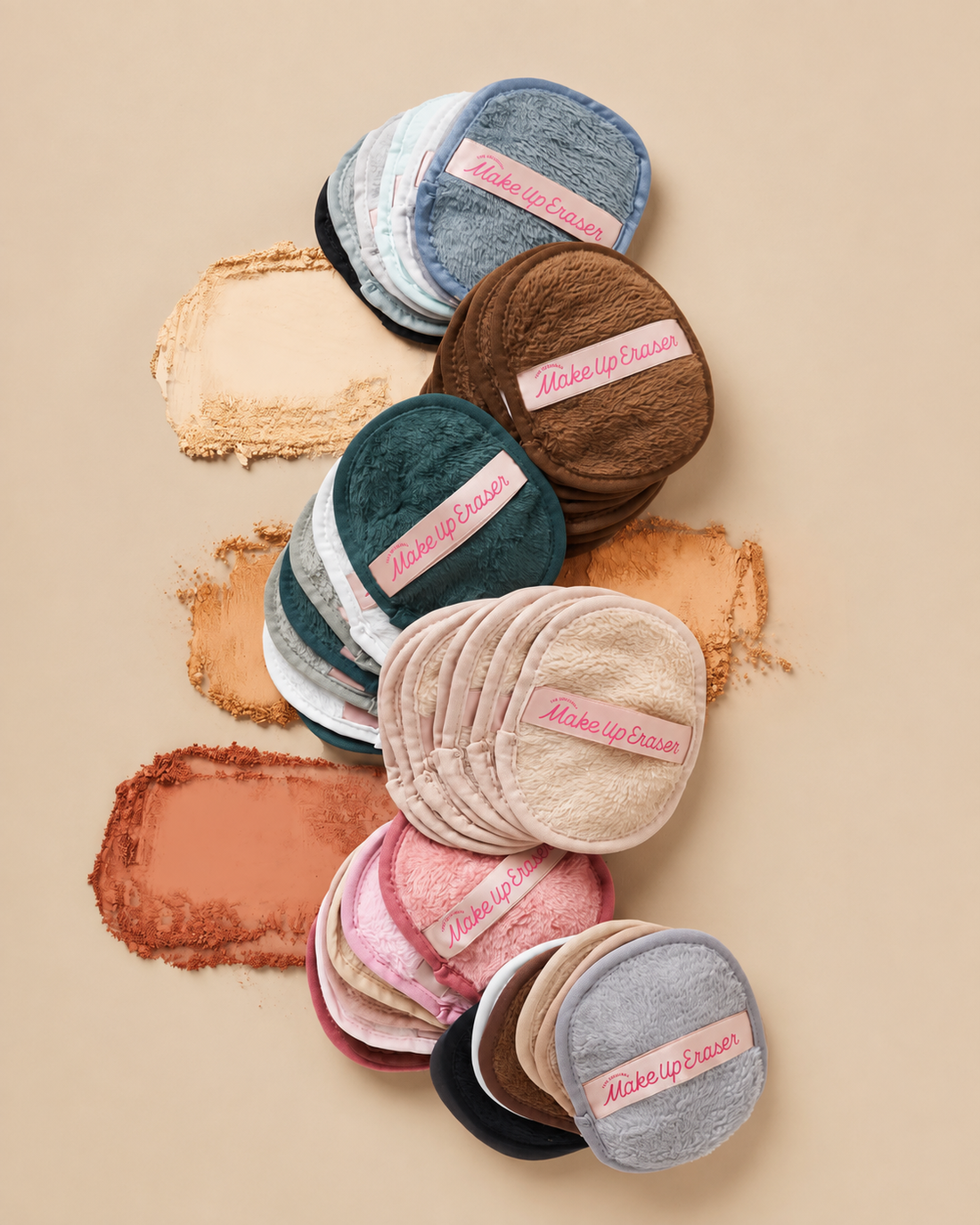 7 jours, 7 débarbouillettes démaquillantes de The Original MakeUp Eraser®