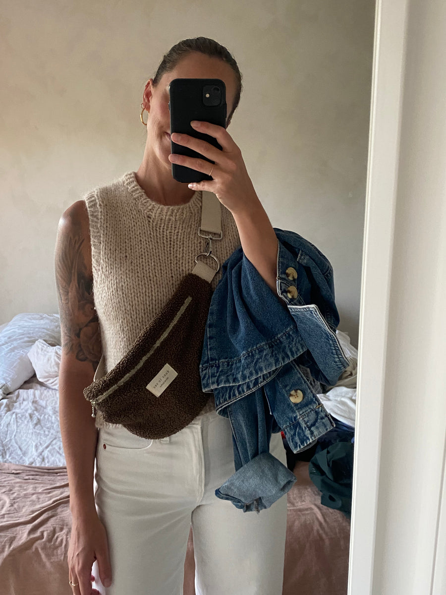 Sac banane en sherpa