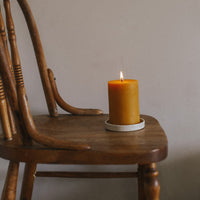 Beeswax candle - 4 in