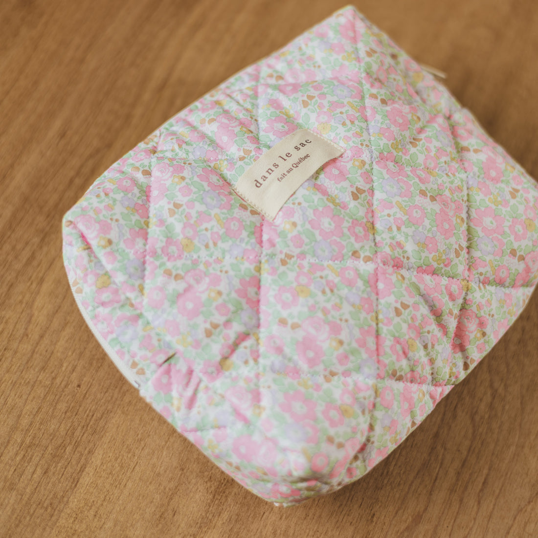 pochette mama matelassée pétale