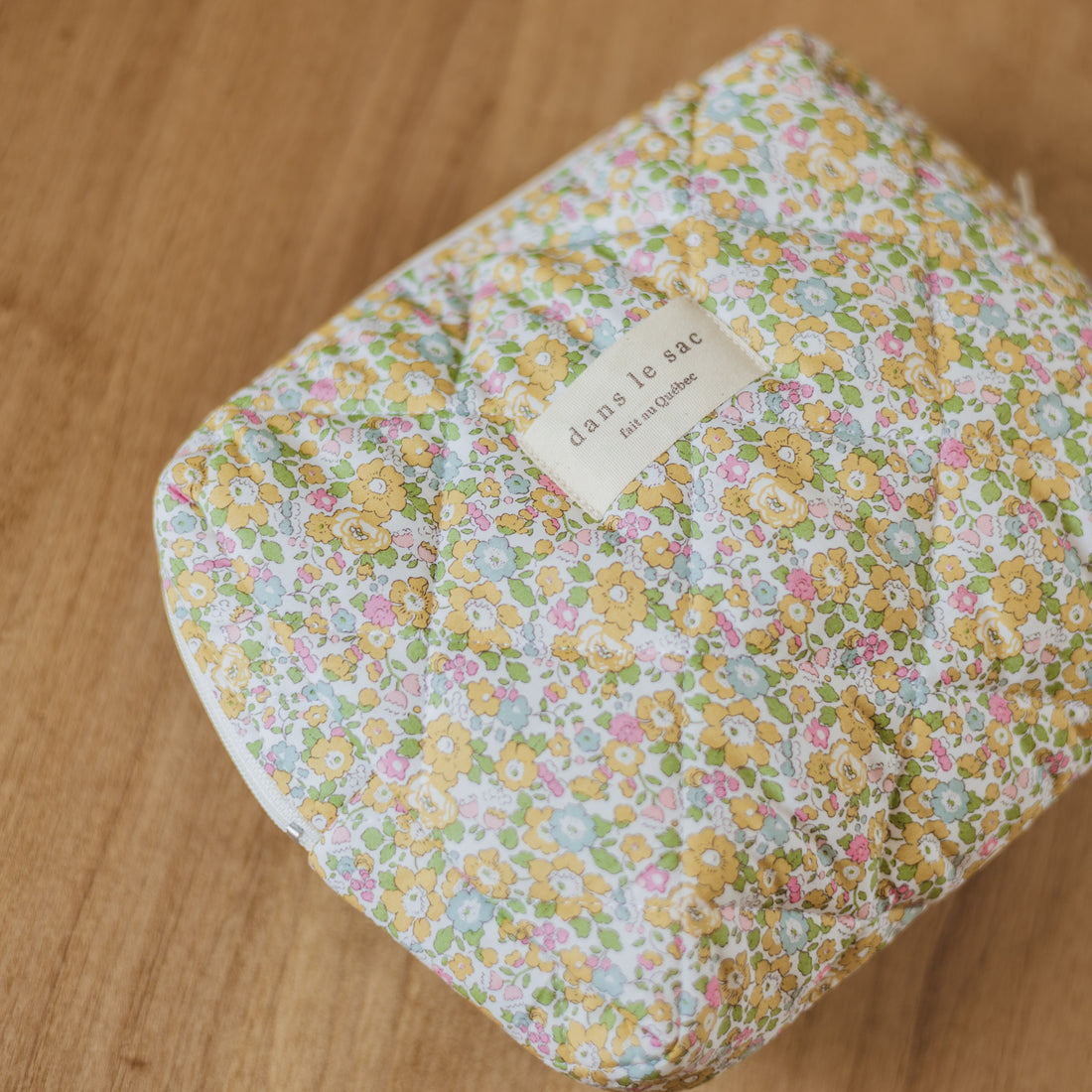 pochette mama matelassée mimosa