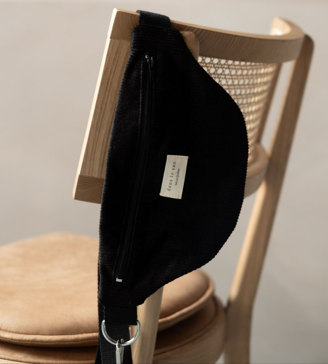 sac banane en corduroy