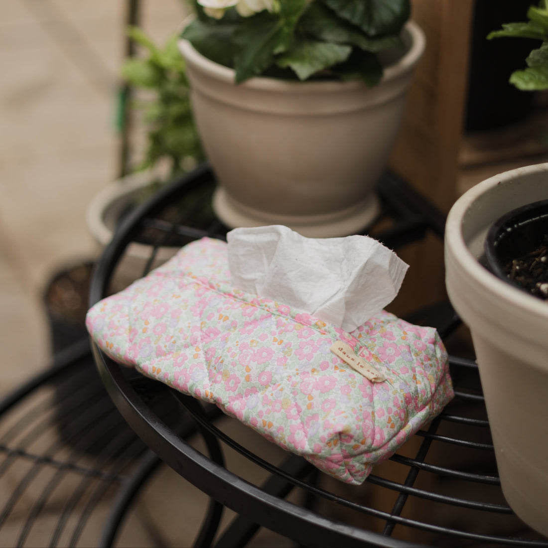 Étui à lingette Liberty pétale