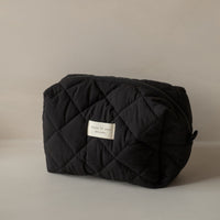 grande pochette matelassée noir