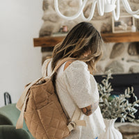 Sac à dos matelassé convertible