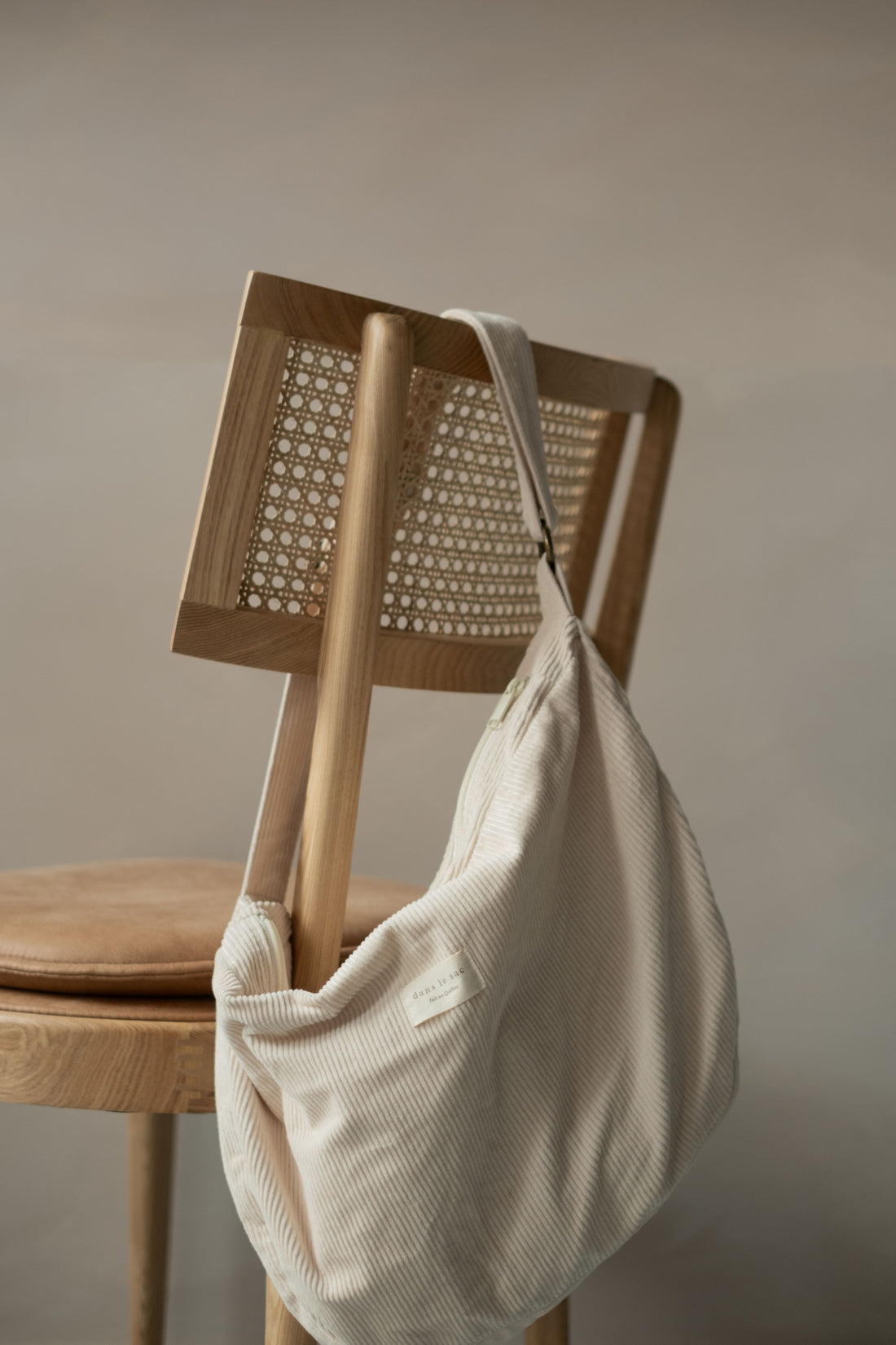 Sac bandoulière en corduroy