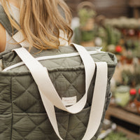 Sac à dos matelassé convertible