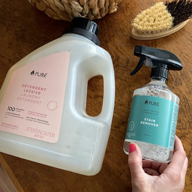 Détachant textile PURE – Détachant naturel pour vêtements