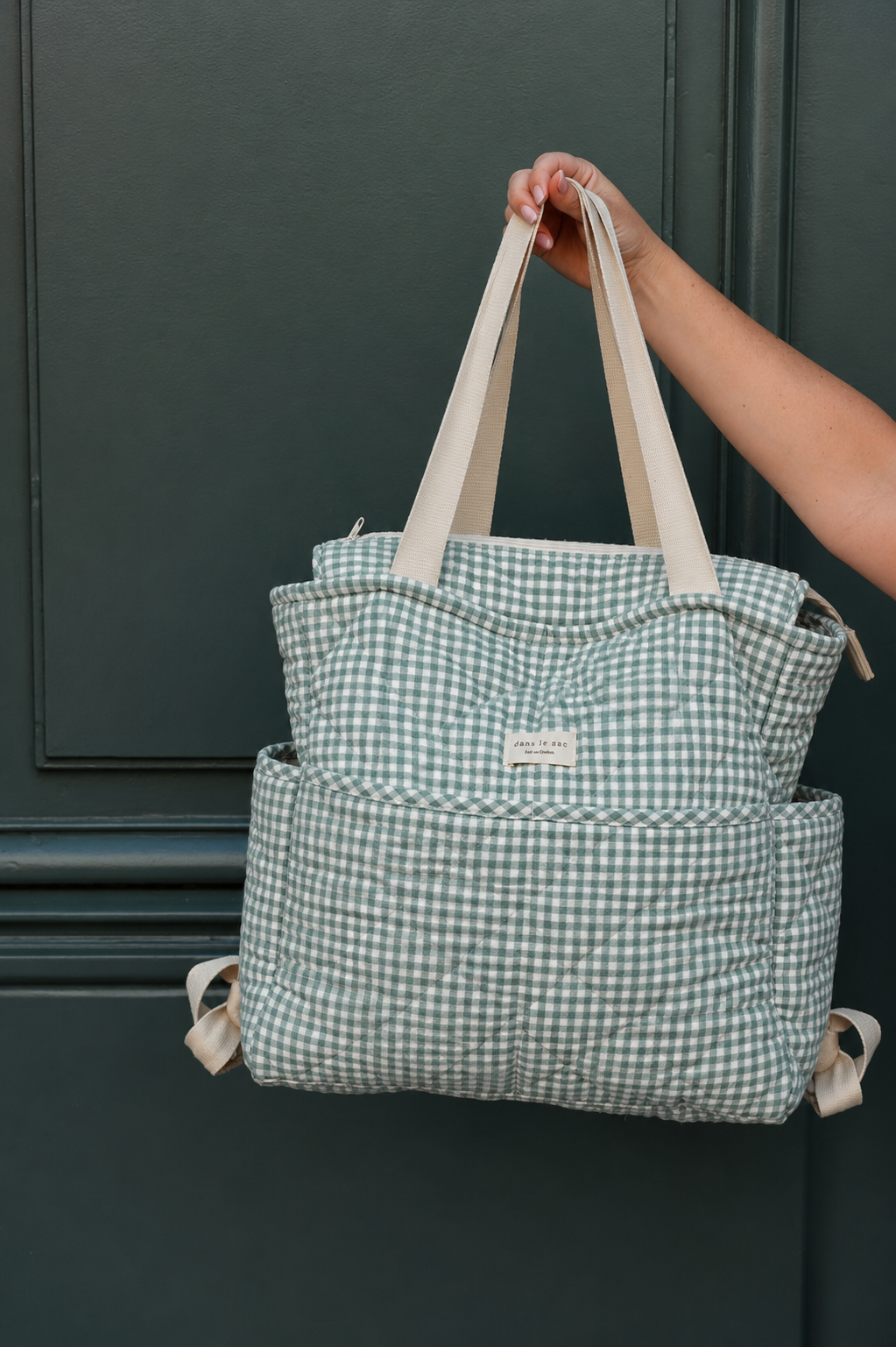 sac dos vichy sauge