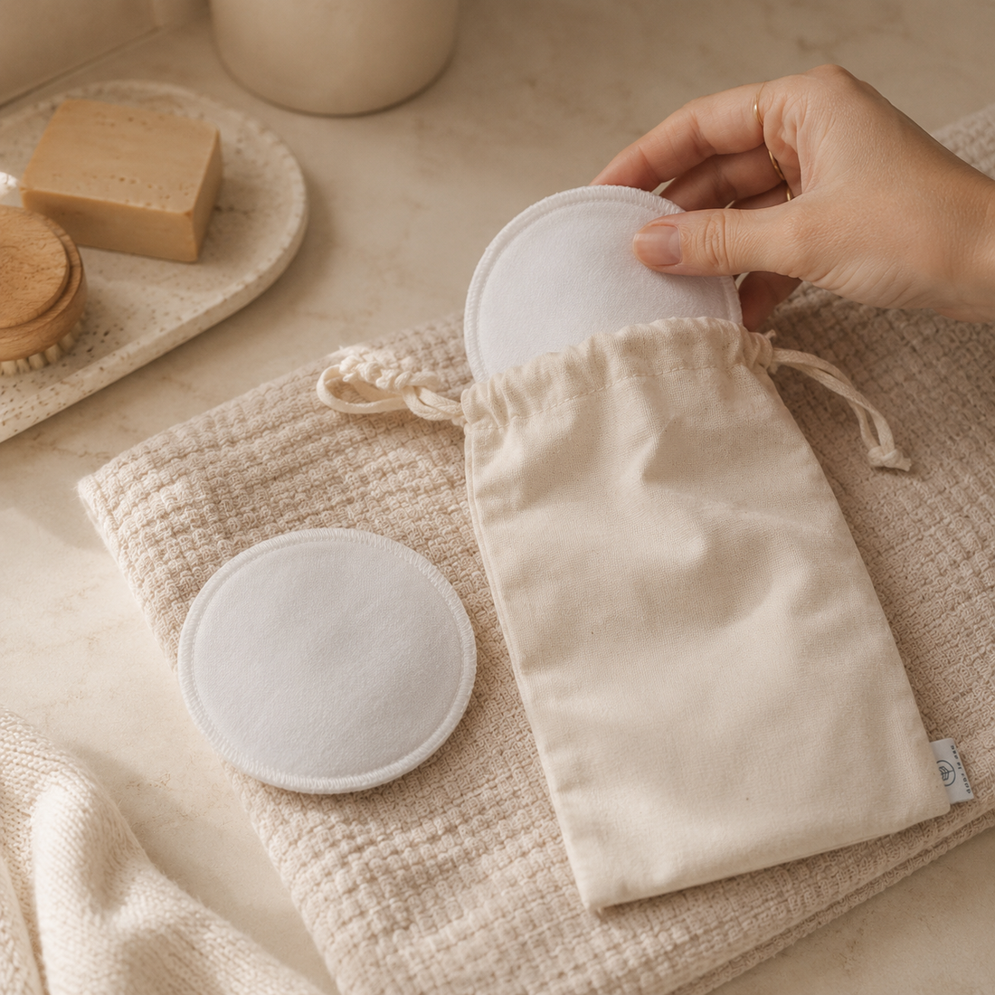 Washable nursing pads set