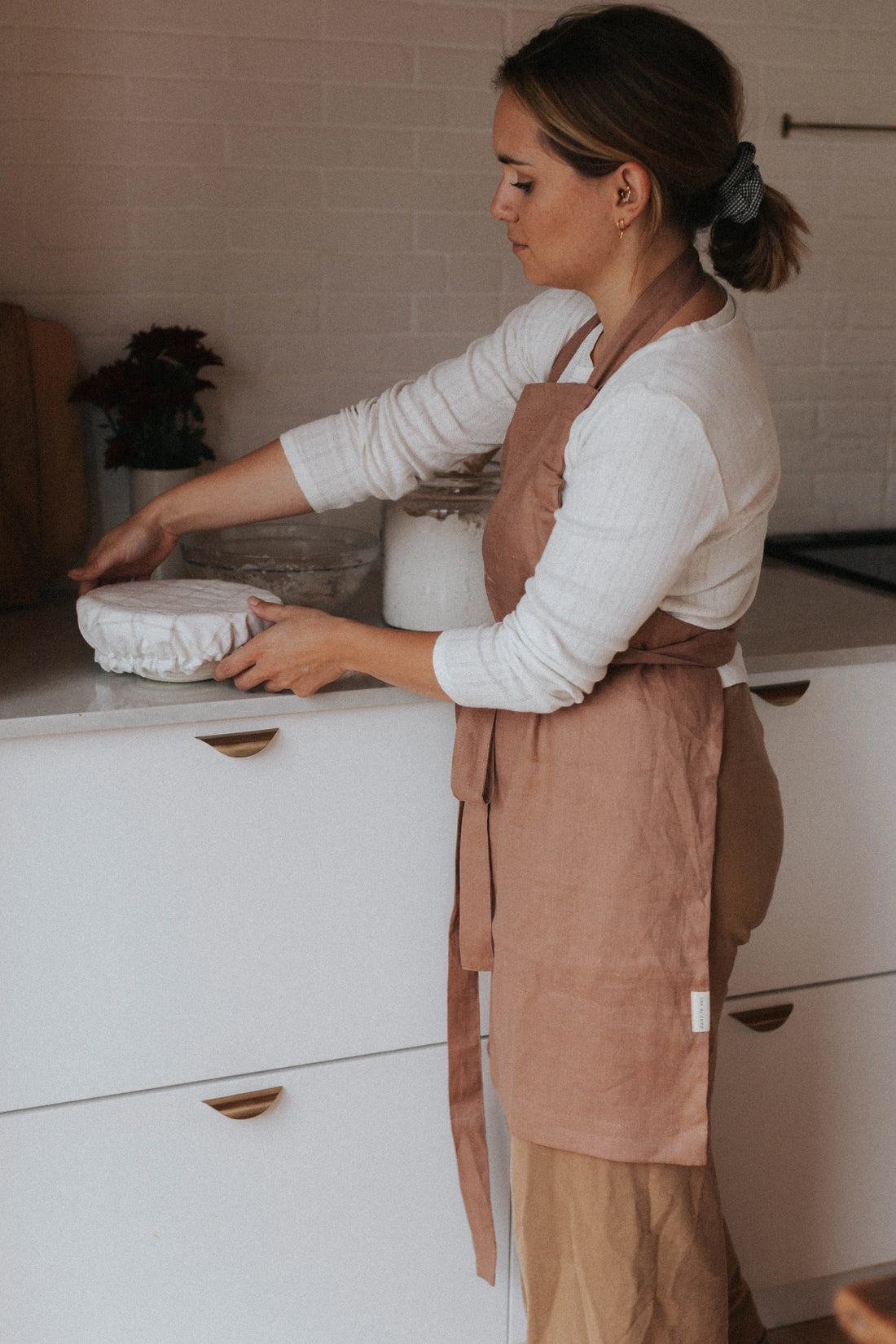 Linen apron